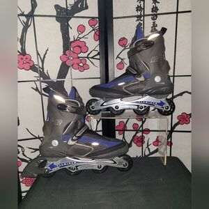 K2 Freeq LS-M Blue and Gray Inline Skates